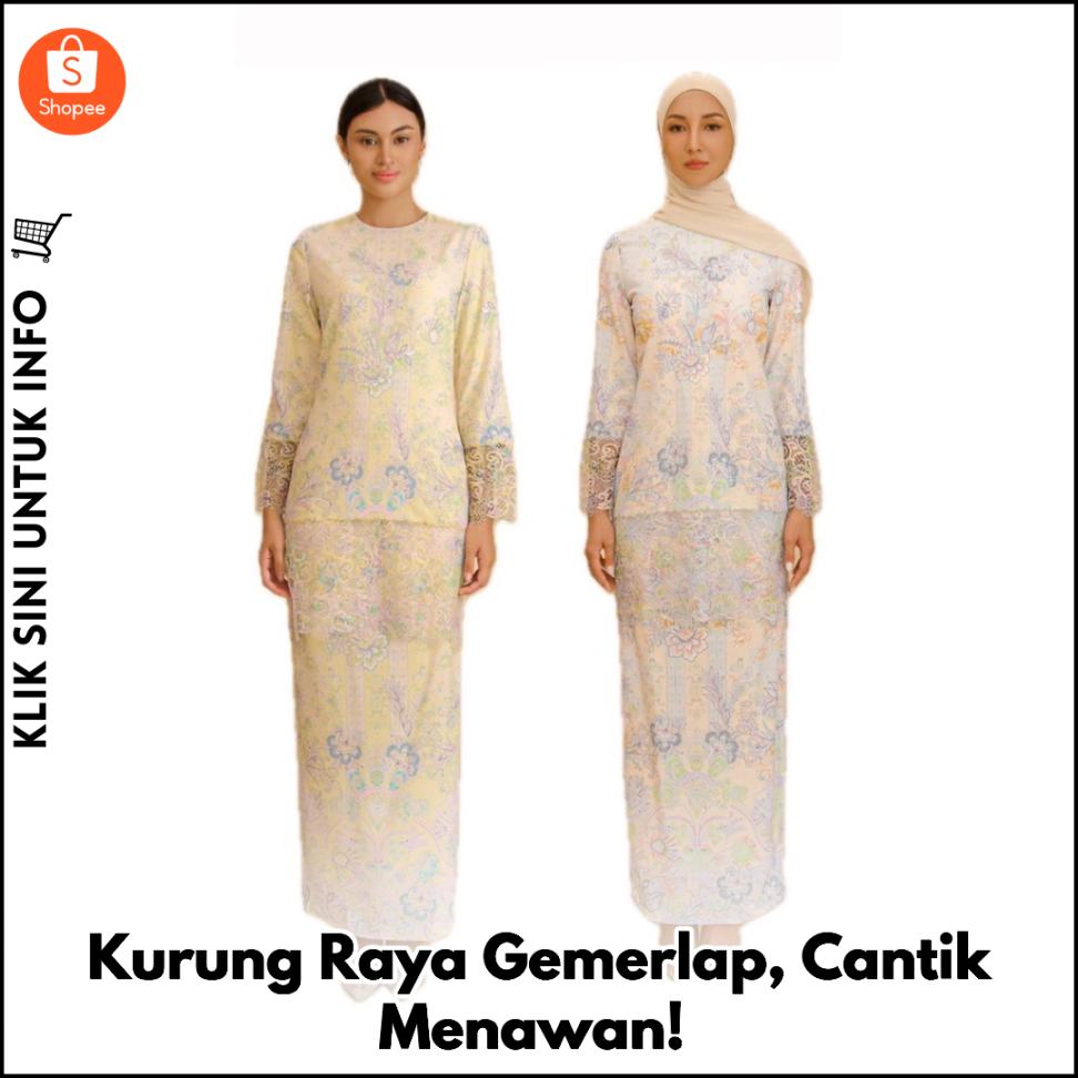 Kurung Raya Gemerlap, Cantik Menawan!