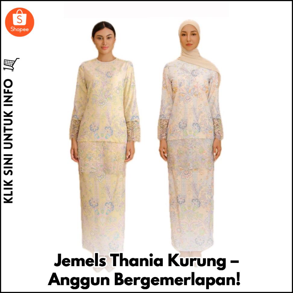Jemels Thania Kurung – Anggun Bergemerlapan!