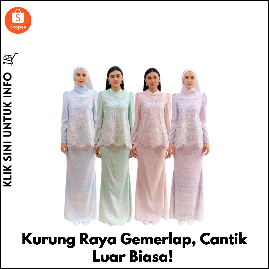 Kurung Raya Gemerlap, Cantik Luar Biasa!