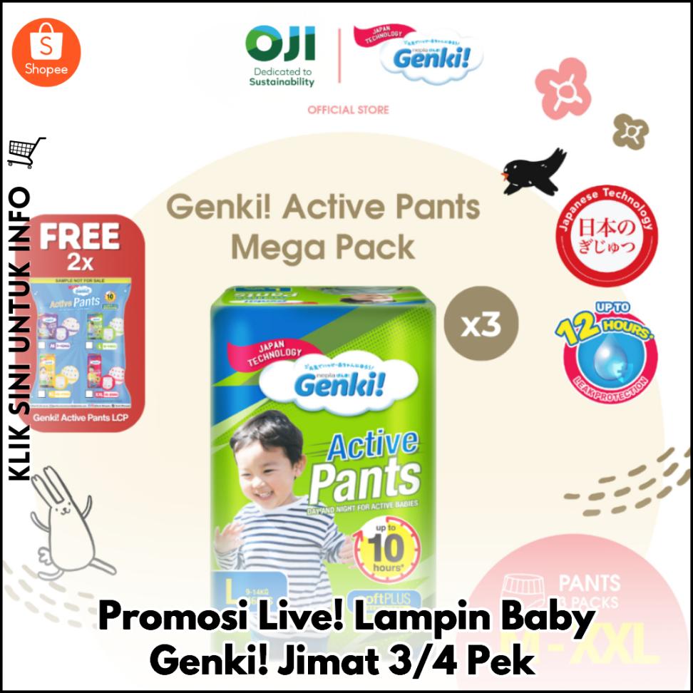 Promosi Live! Lampin Baby Genki! Jimat 3/4 Pek