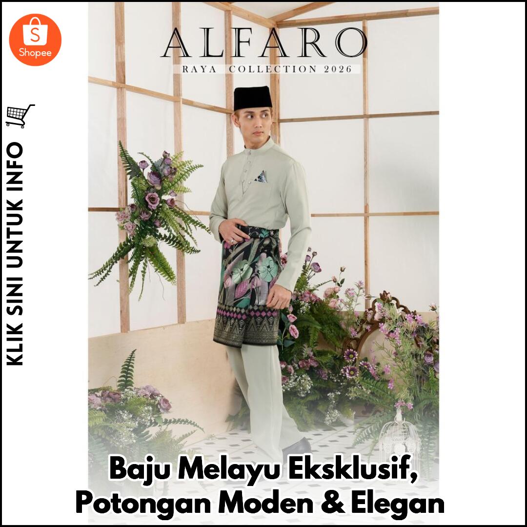Alfaro Eksklusif Raya 2026 – Slim Fit Premium