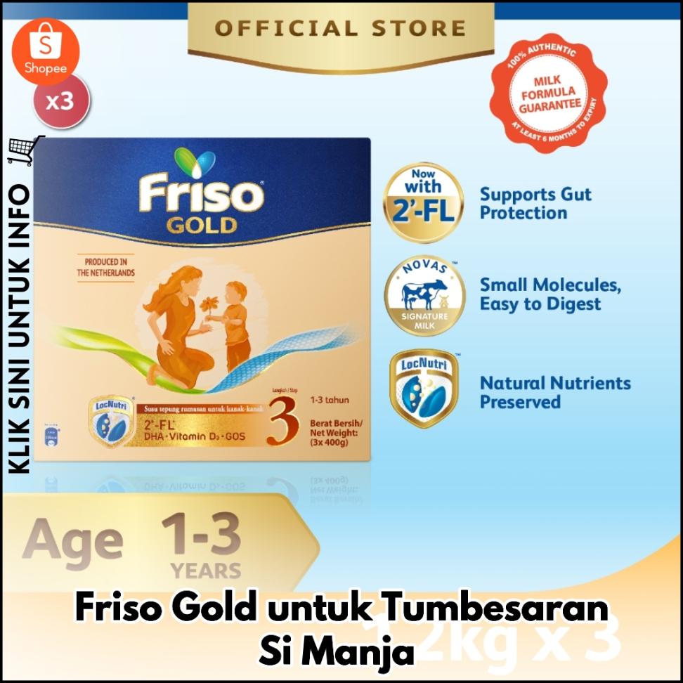 Friso Gold untuk Tumbesaran Si Manja