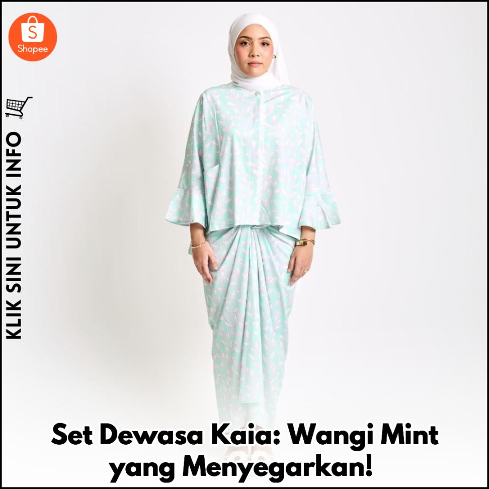 Set Dewasa Kaia: Wangi Mint yang Menyegarkan!