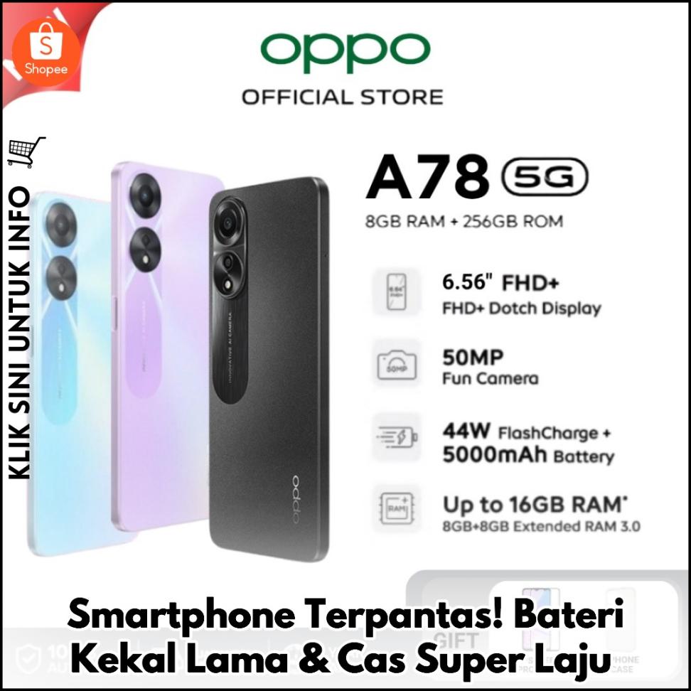 Smartphone Terpantas! Bateri Kekal Lama & Cas Super Laju
