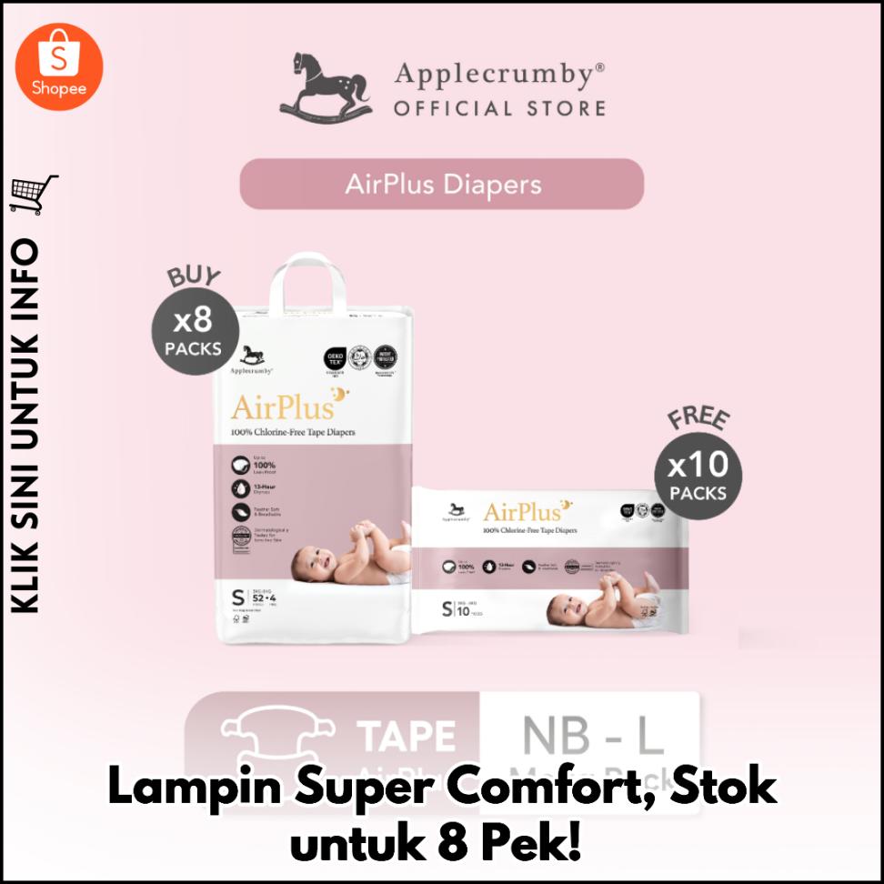 Lampin Super Comfort, Stok untuk 8 Pek!
