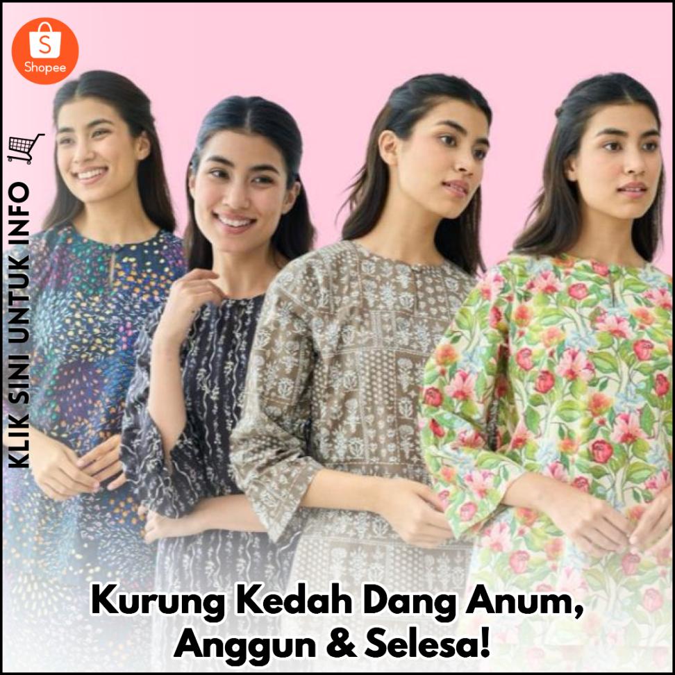 Kurung Kedah Dang Anum, Anggun & Selesa!