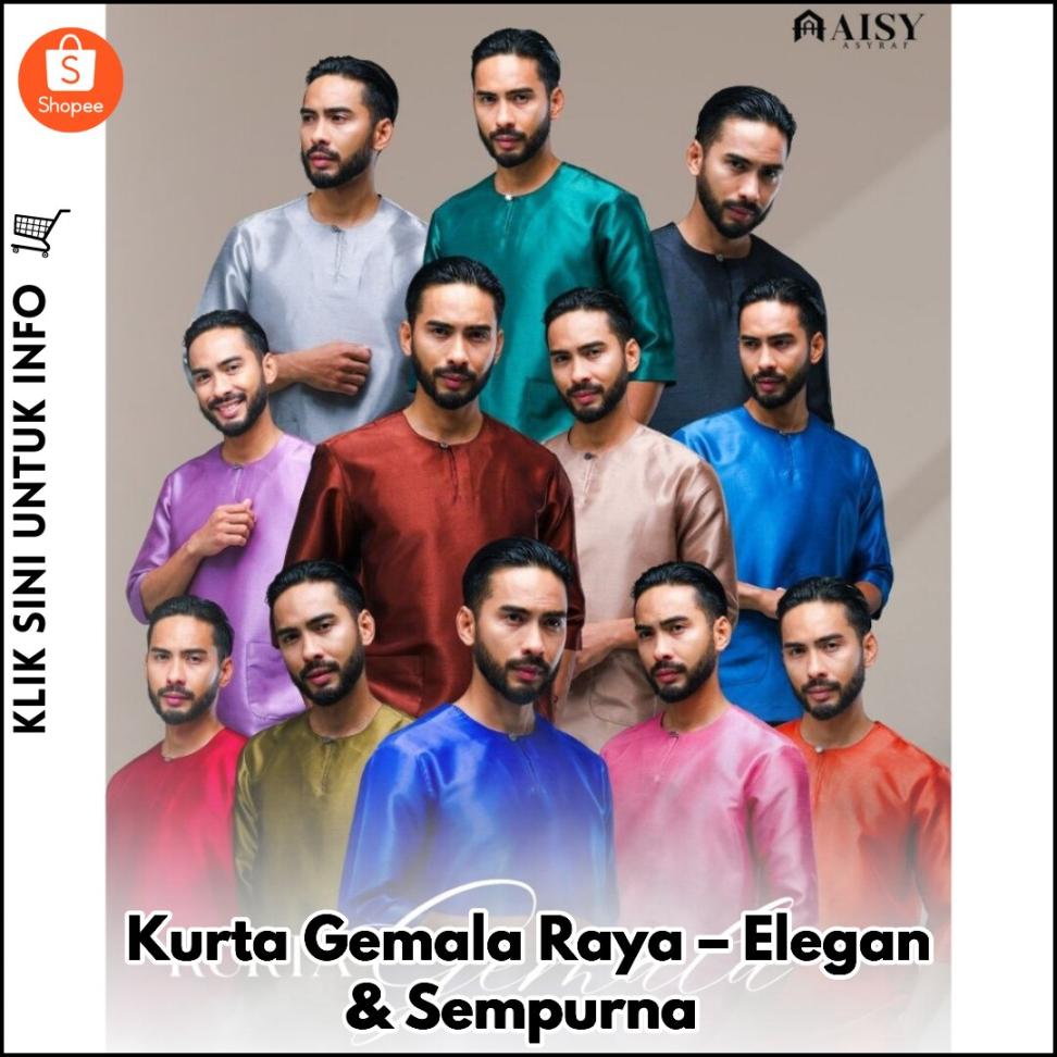 Kurta Gemala Raya – Elegan & Sempurna