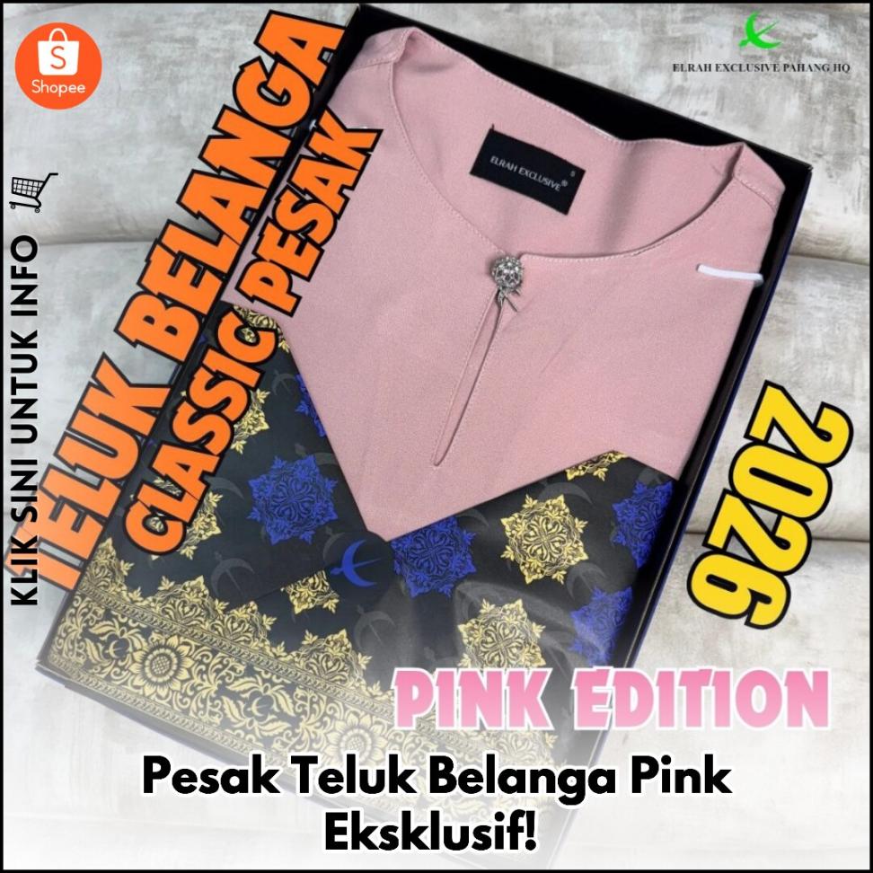 Pesak Teluk Belanga Pink Eksklusif!