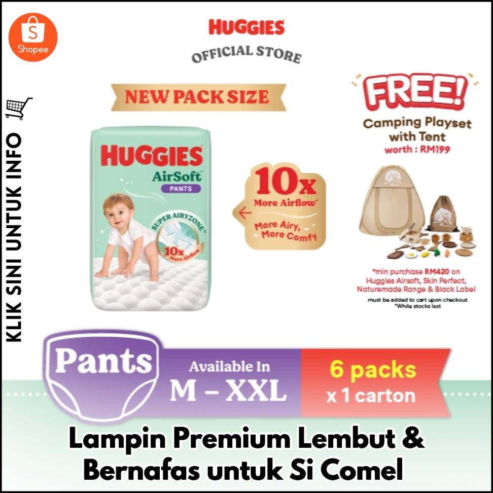 Lampin Bayi Lembut & Selesa Sepanjang Hari