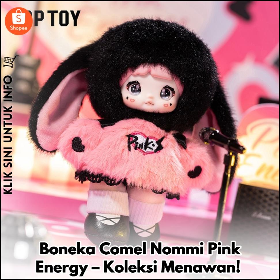 Boneka Comel Nommi Pink Energy – Koleksi Menawan!