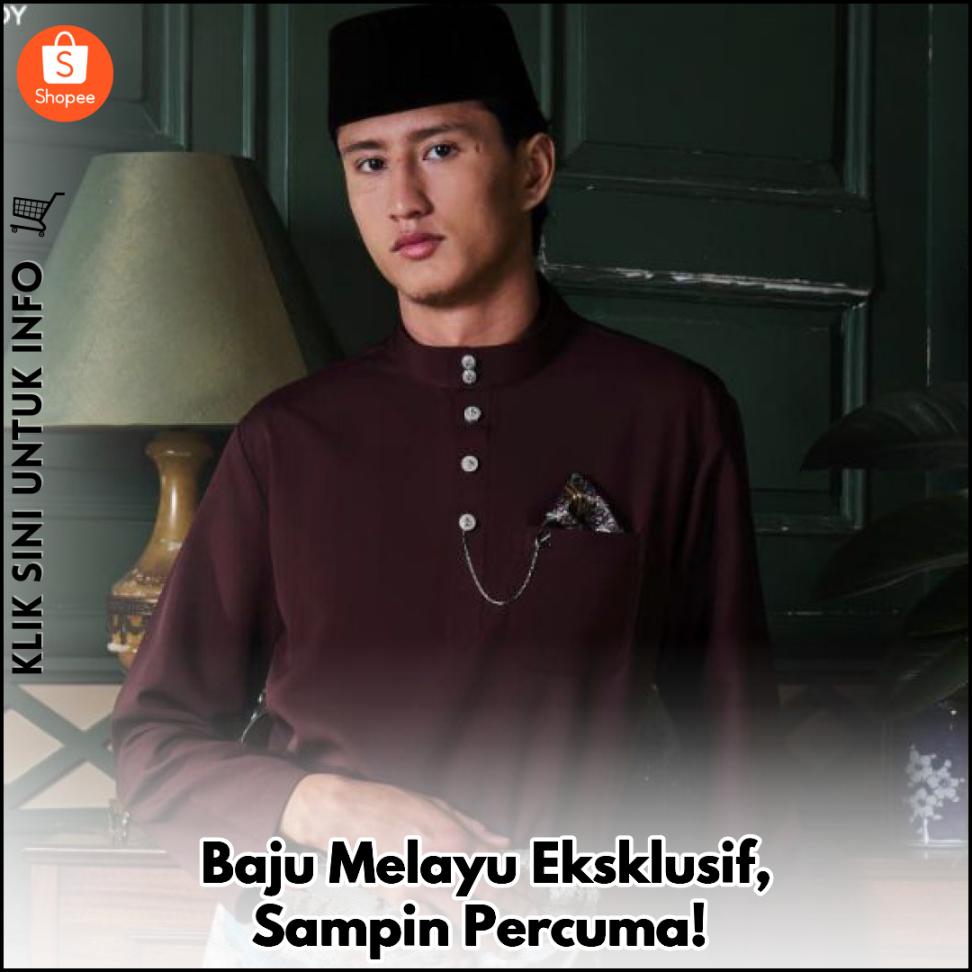 Baju Melayu Eksklusif, Sampin Percuma!