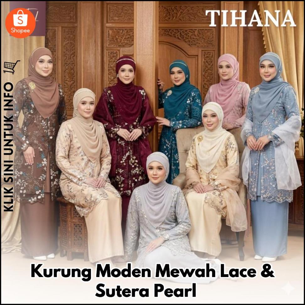 Kurung Moden Mewah Lace & Sutera Pearl ?