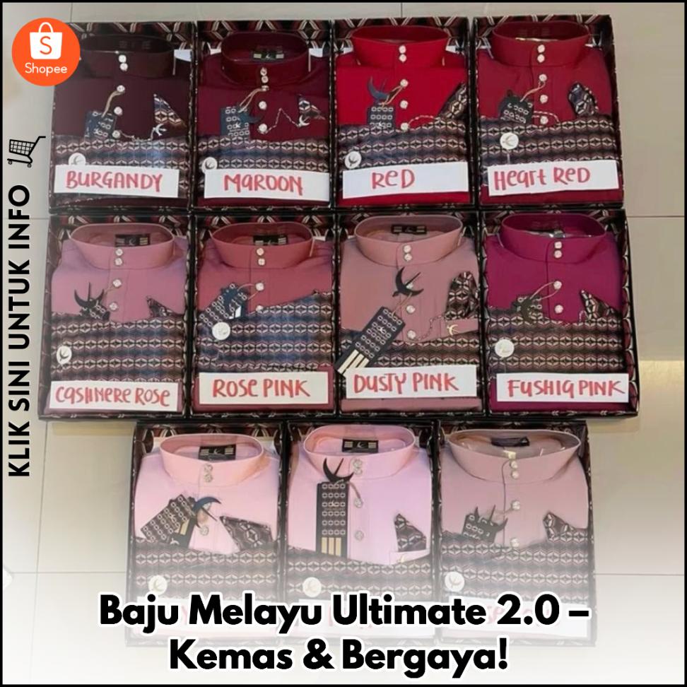 Baju Melayu Ultimate 2.0 – Kemas & Bergaya!