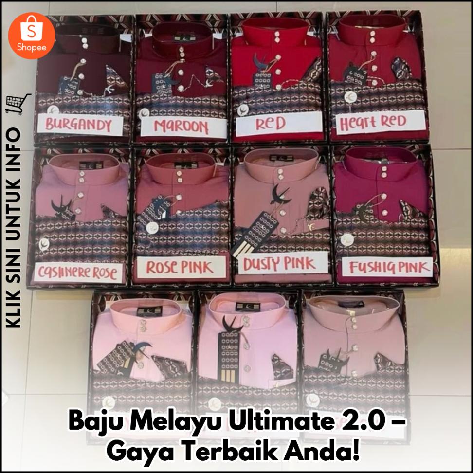Baju Melayu Ultimate 2.0 – Gaya Terbaik Anda!