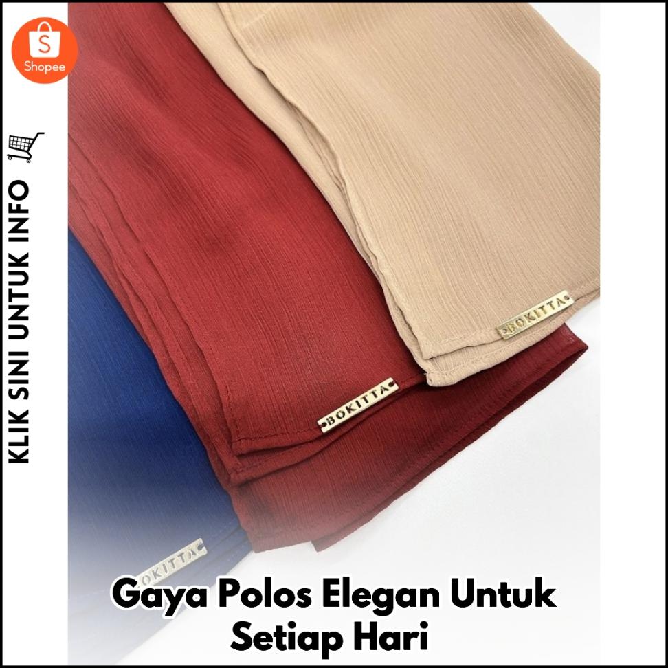 Gaya Polos Elegan Untuk Setiap Hari