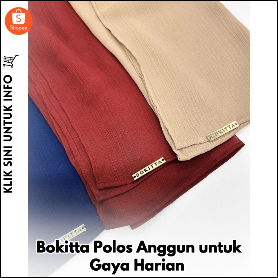 Bokitta Polos Anggun untuk Gaya Harian