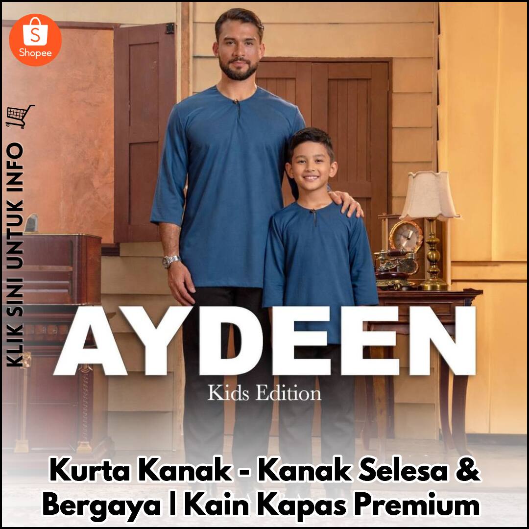 Kurta Kanak-Kanak Selesa & Bergaya | Kain Kapas Premium