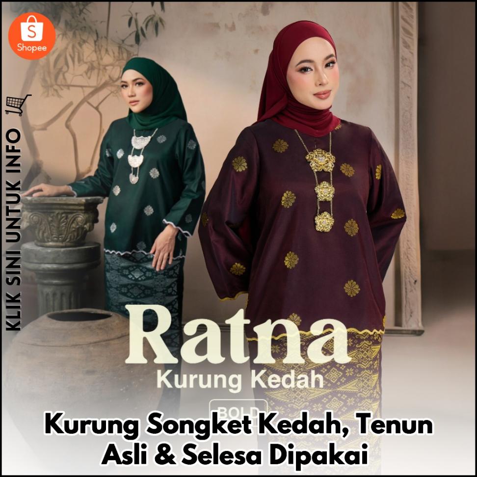 Kurung Songket Kedah, Tenun Asli & Selesa Dipakai