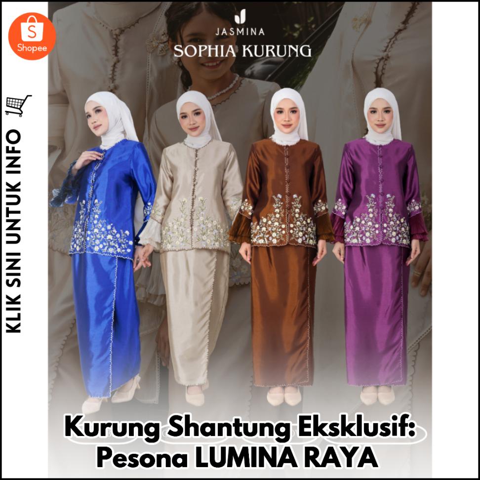 Kurung Shantung Eksklusif: Pesona LUMINA RAYA
