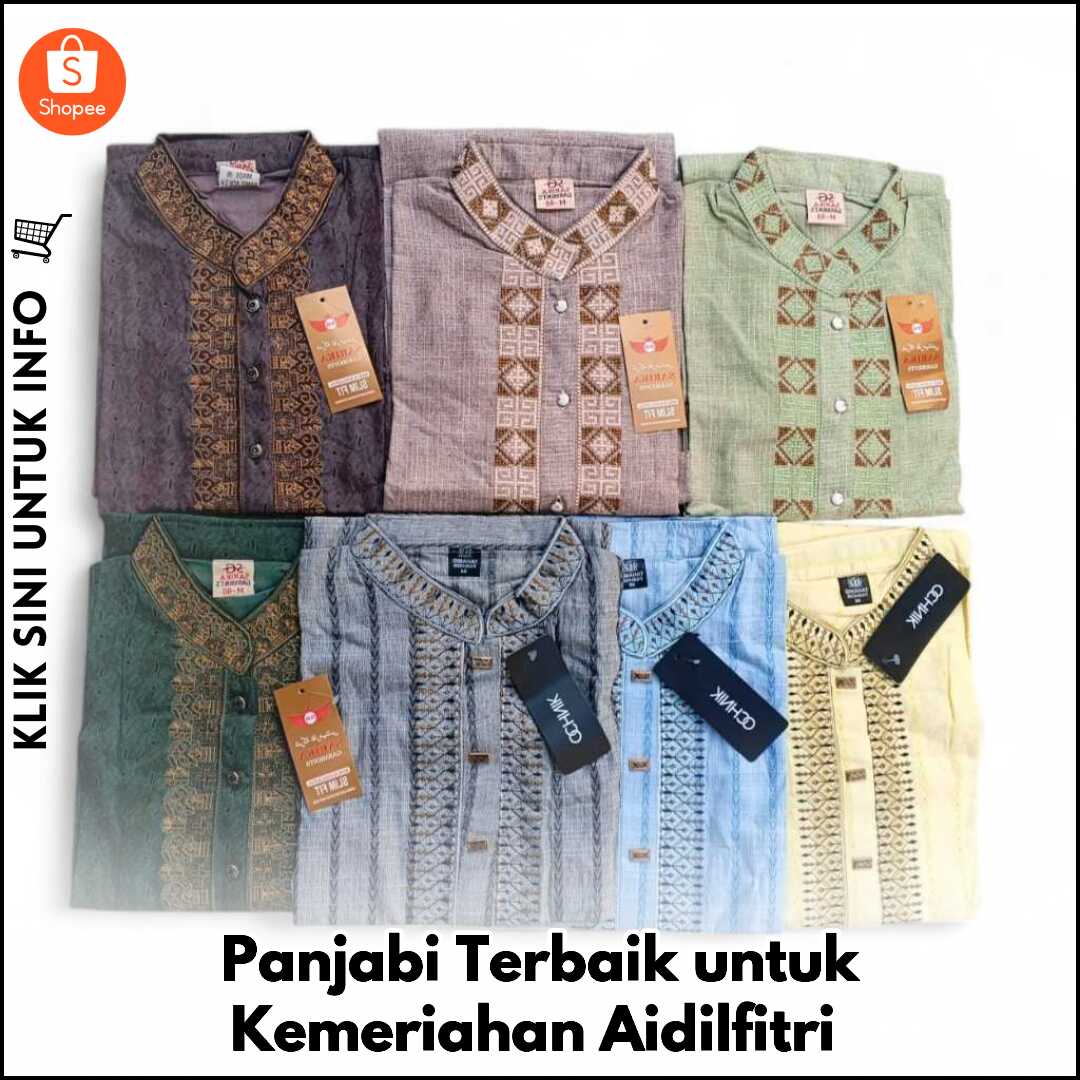 Panjabi Terbaik untuk Kemeriahan Aidilfitri