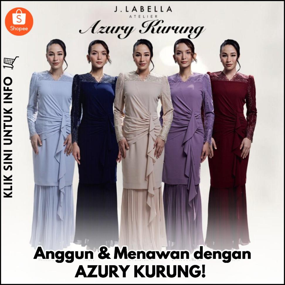 Anggun & Menawan dengan AZURY KURUNG!