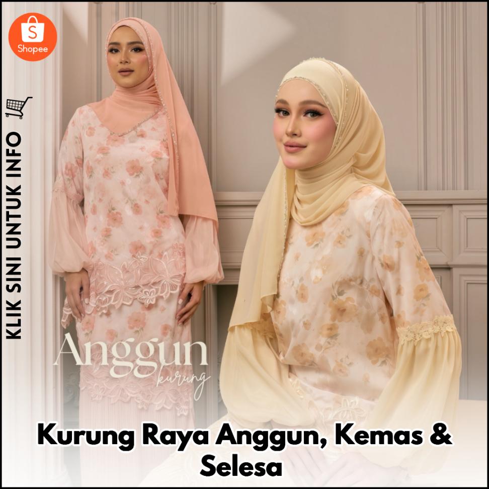 Kurung Raya Anggun, Tampil Kemas & Elegan