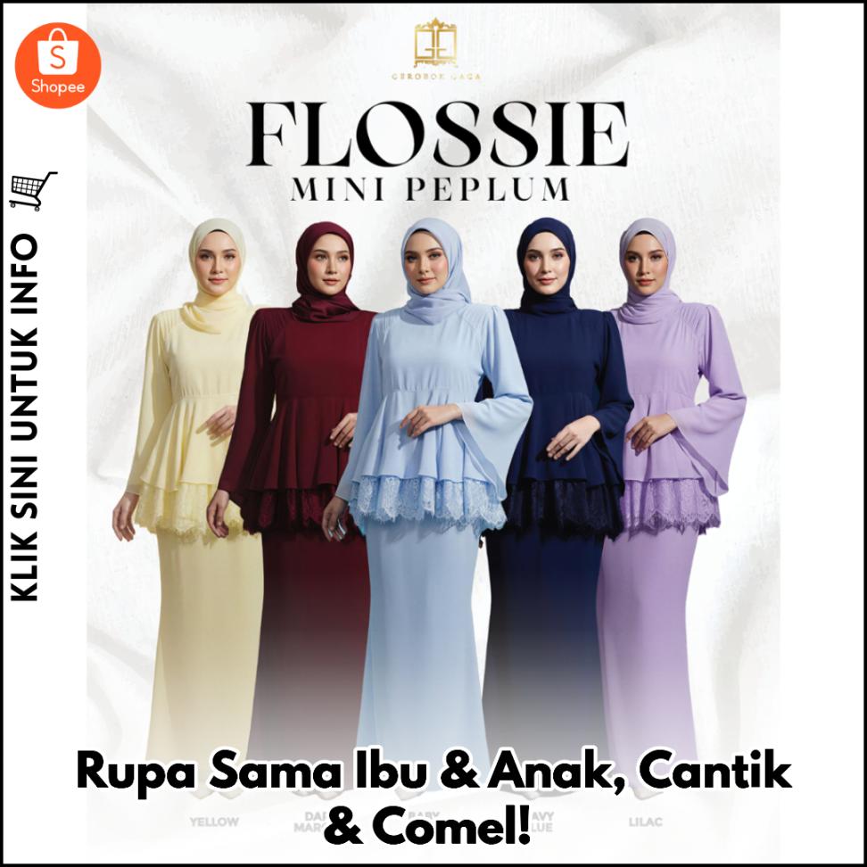 Rupa Sama Ibu & Anak, Cantik & Comel!