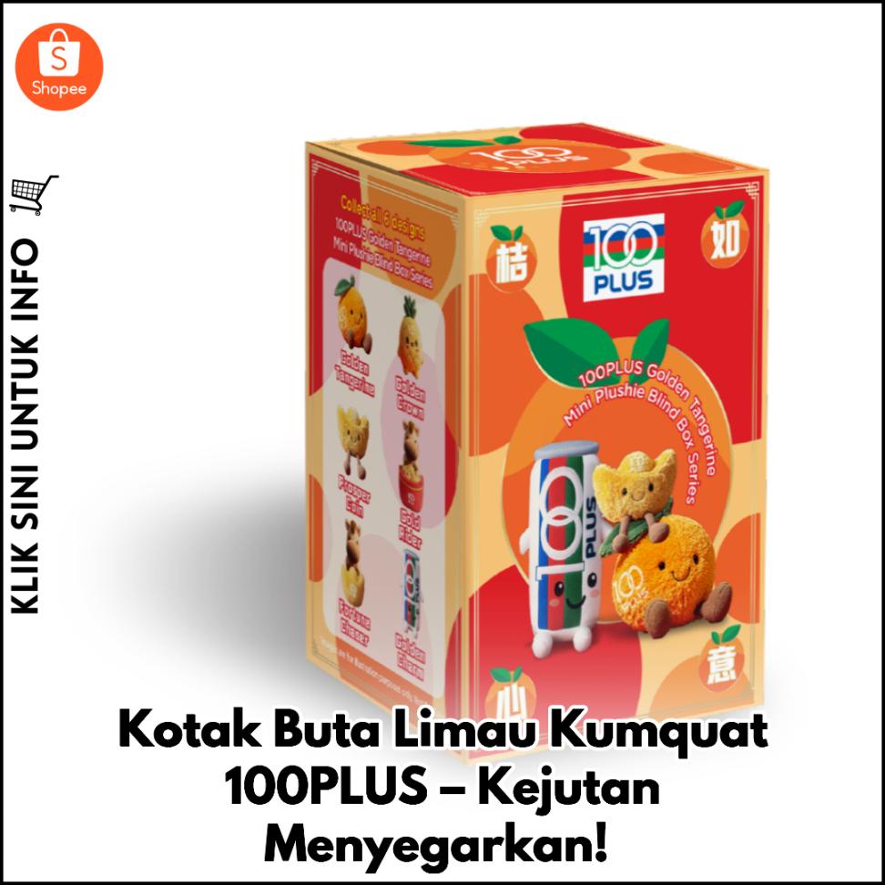 Kotak Buta Limau Kumquat 100PLUS – Kejutan Menyegarkan!