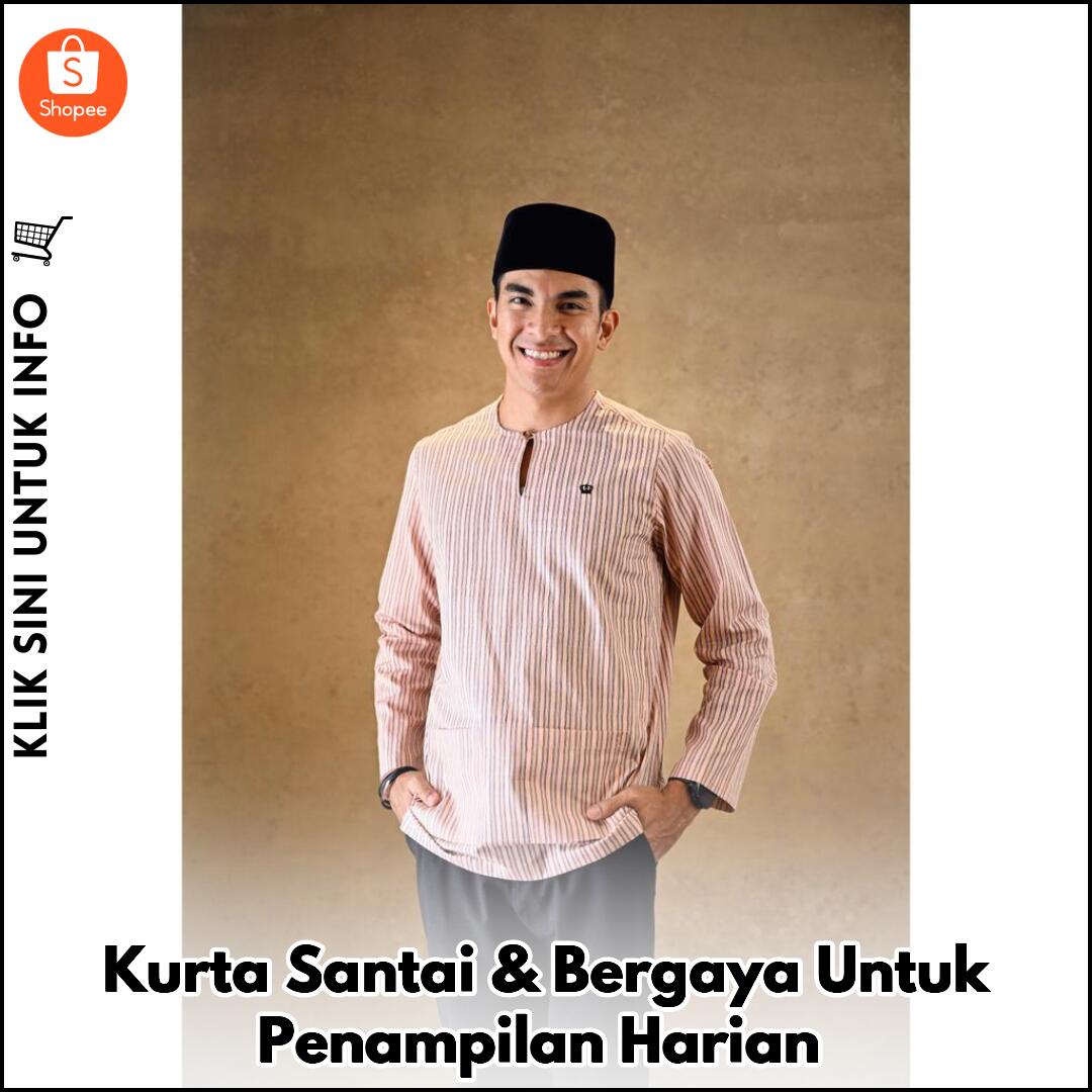 Kurta Santai & Bergaya Untuk Penampilan Harian