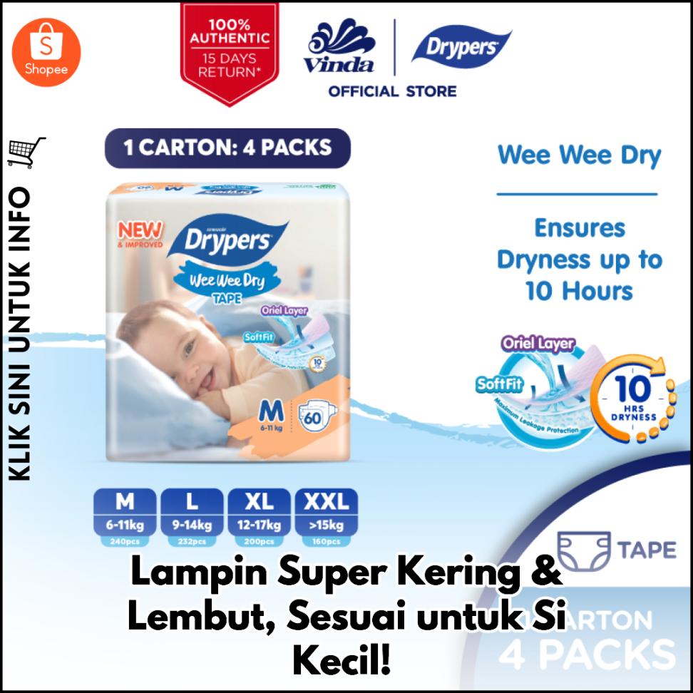 Lampin Super Kering & Lembut, Sesuai untuk Si Kecil!