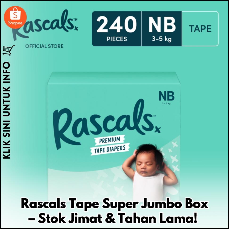 Rascals Tape Super Jumbo Box – Stok Jimat & Tahan Lama!