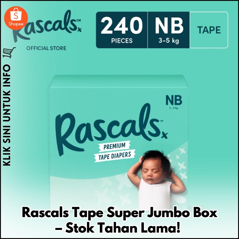 Rascals Tape Super Jumbo Box – Stok Tahan Lama!