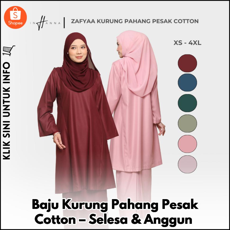 Baju Kurung Pahang Pesak Cotton – Selesa & Anggun