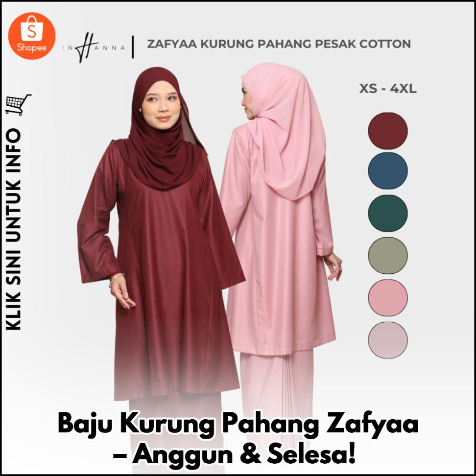 Baju Kurung Pahang Zafyaa – Anggun & Selesa!