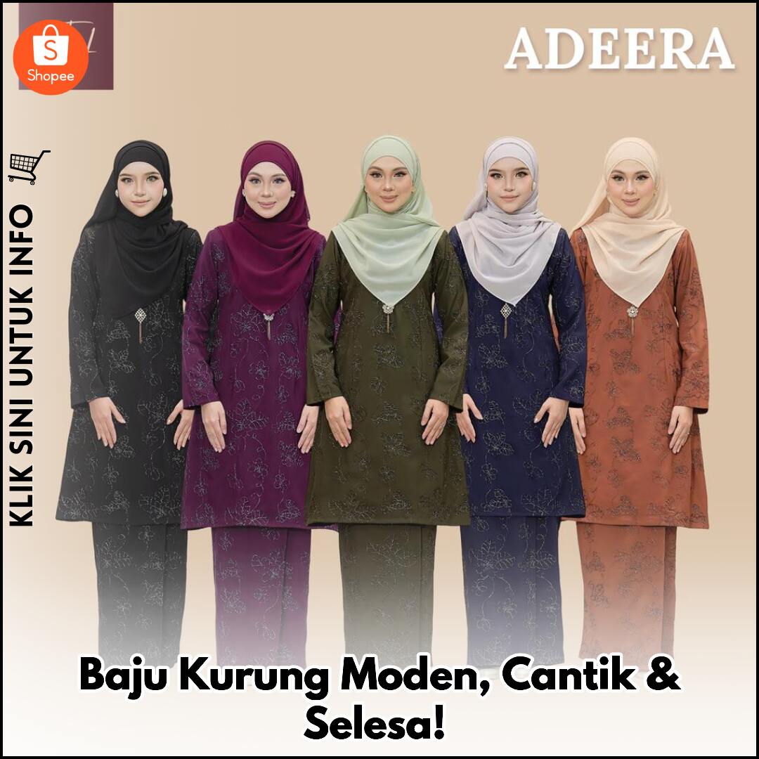 Baju Kurung Moden, Cantik & Selesa!
