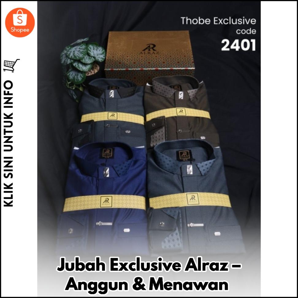 Jubah Exclusive Alraz – Anggun & Menawan