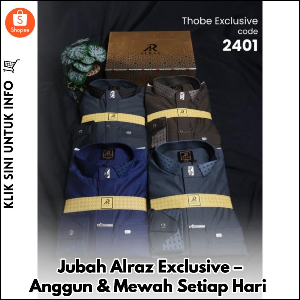 Jubah Exclusive Alraz – Anggun & Menawan
