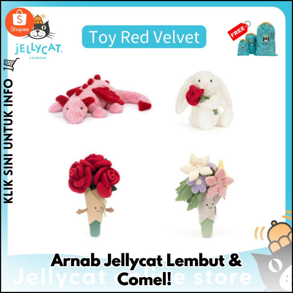 Arnab Jellycat Lembut & Comel!