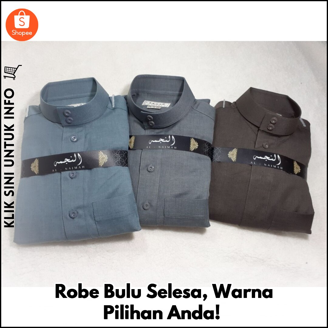 Robe Wool Selesa, Warna Pilihan Anda!