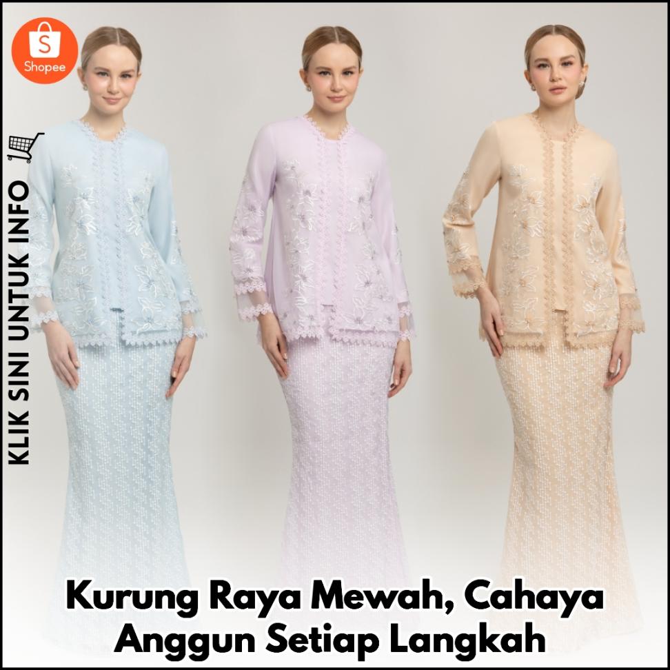 Kurung Raya Mewah, Cahaya Anggun Setiap Langkah