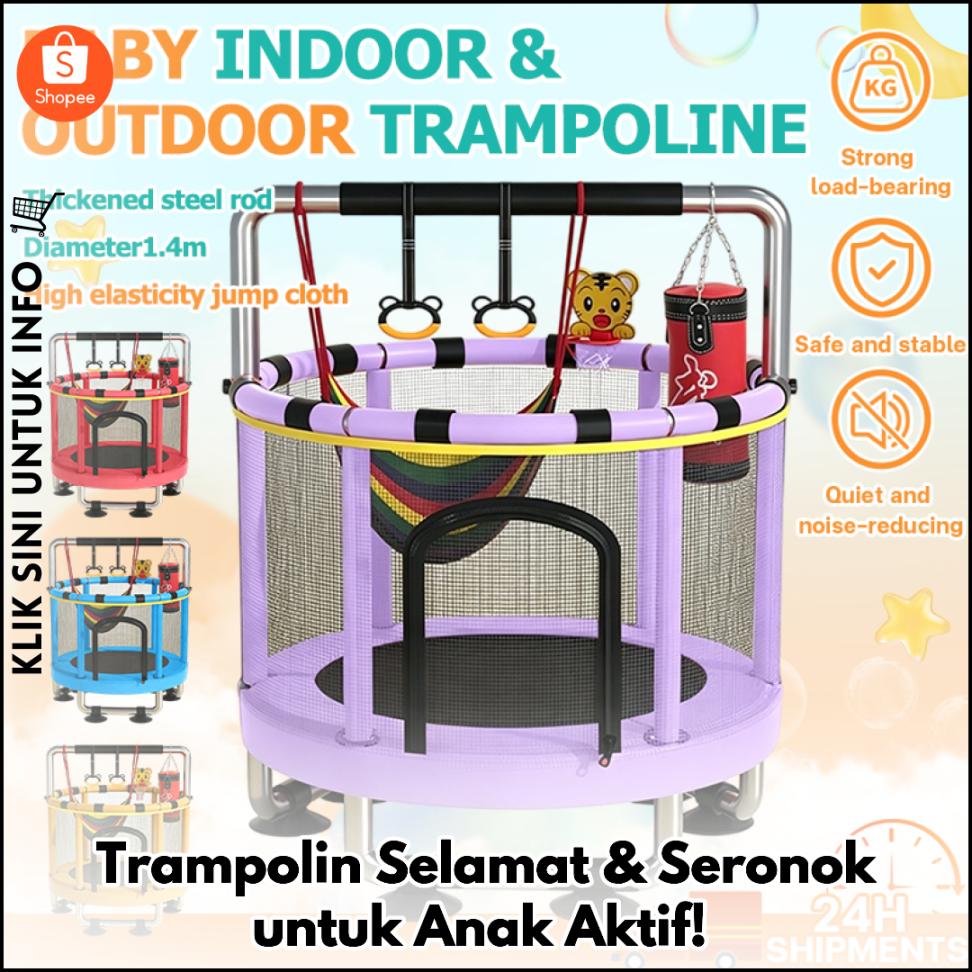 Trampolin Selamat & Seronok untuk Anak Aktif!
