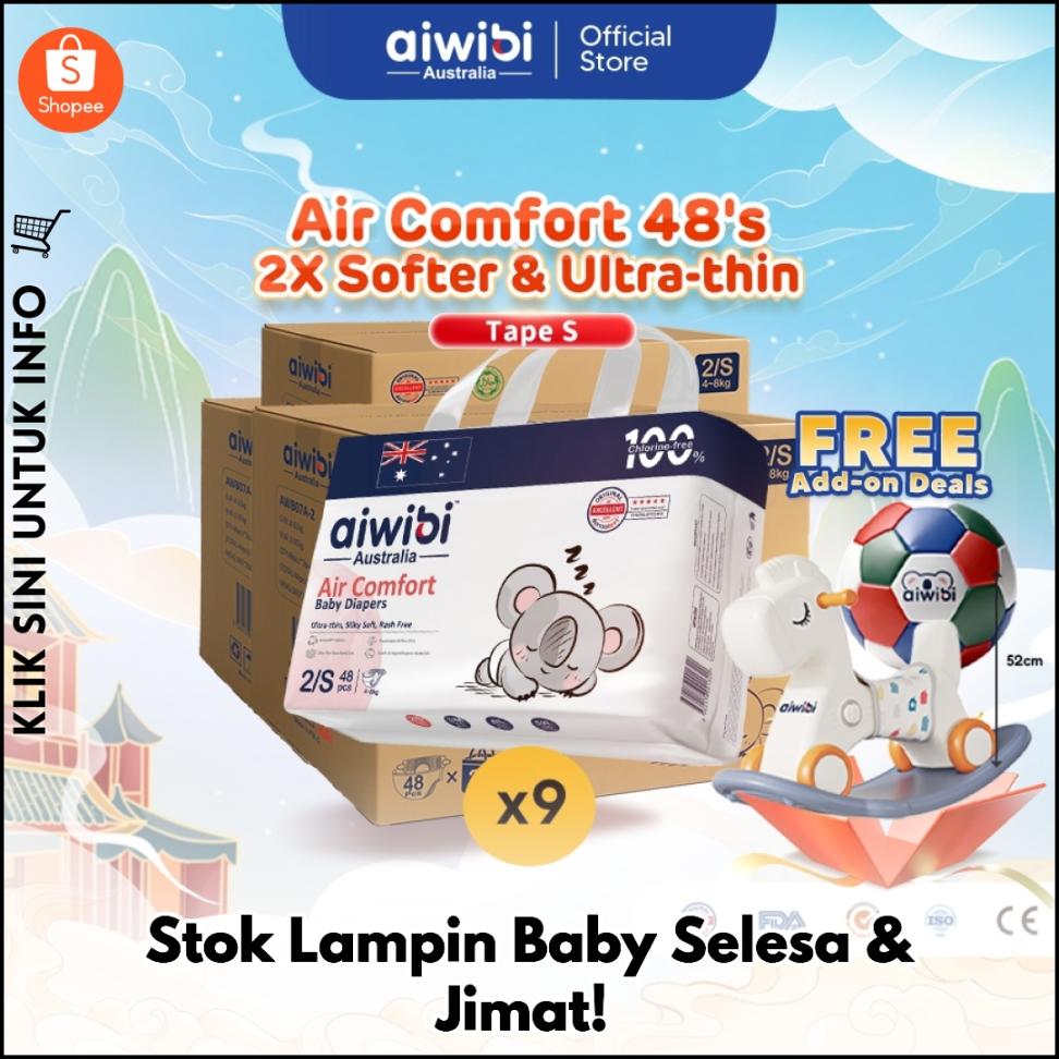 Stok Lampin Baby Selesa & Jimat!