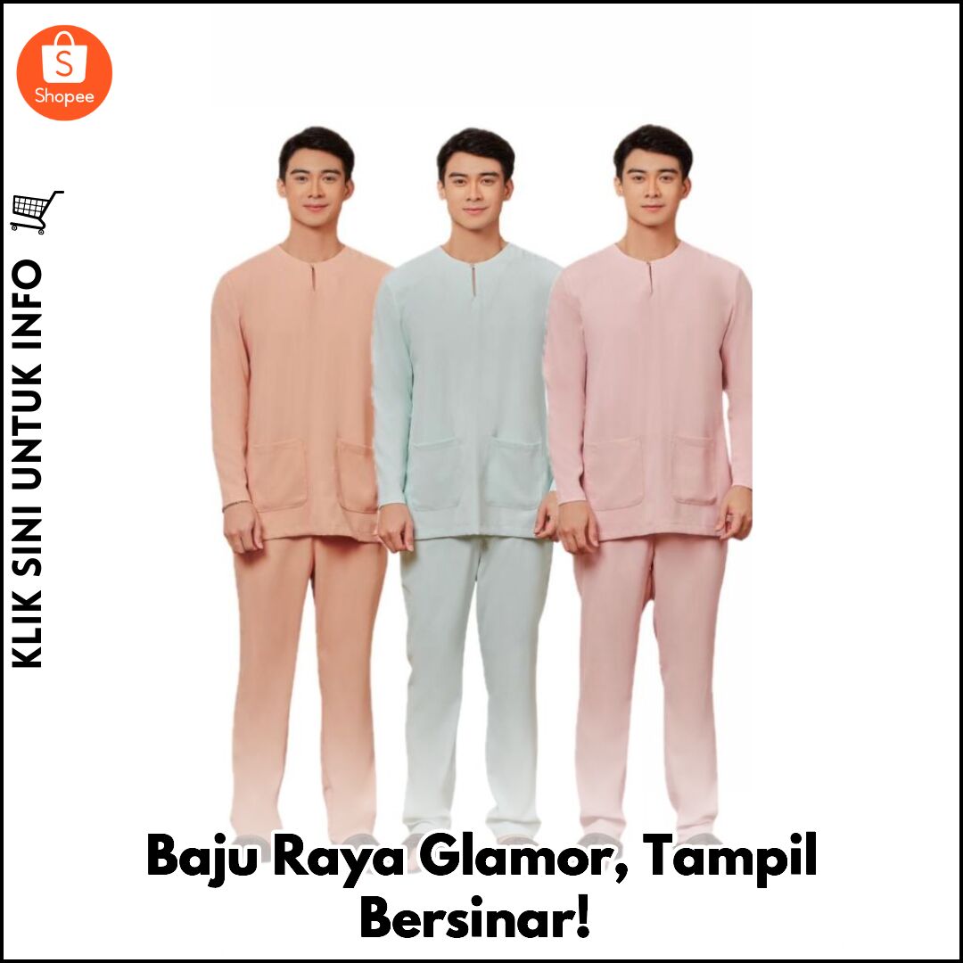 Baju Melayu AJMAL Jemels – Anggun Raya 2026!
