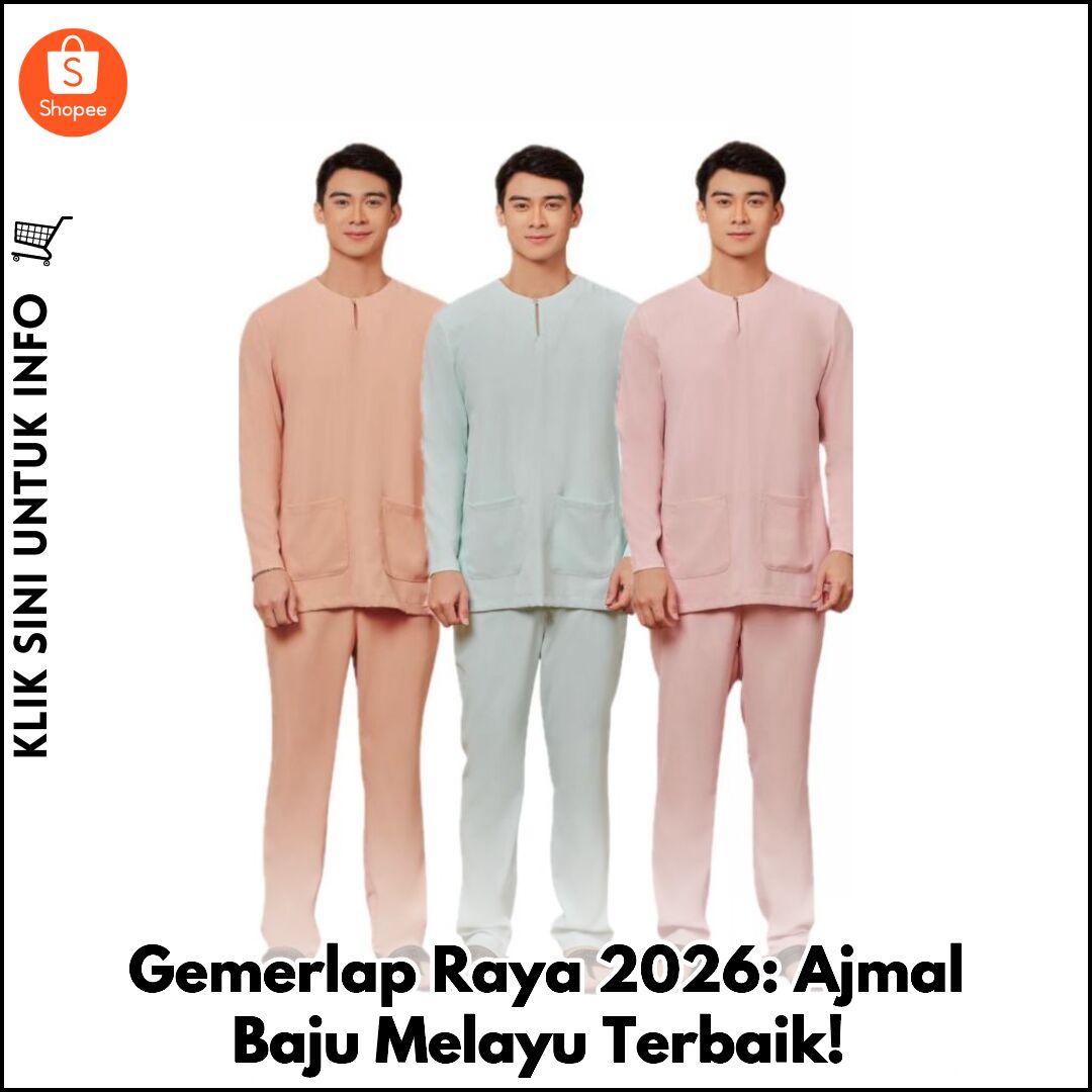 Gemerlap Raya 2026: Ajmal Baju Melayu Terbaik!