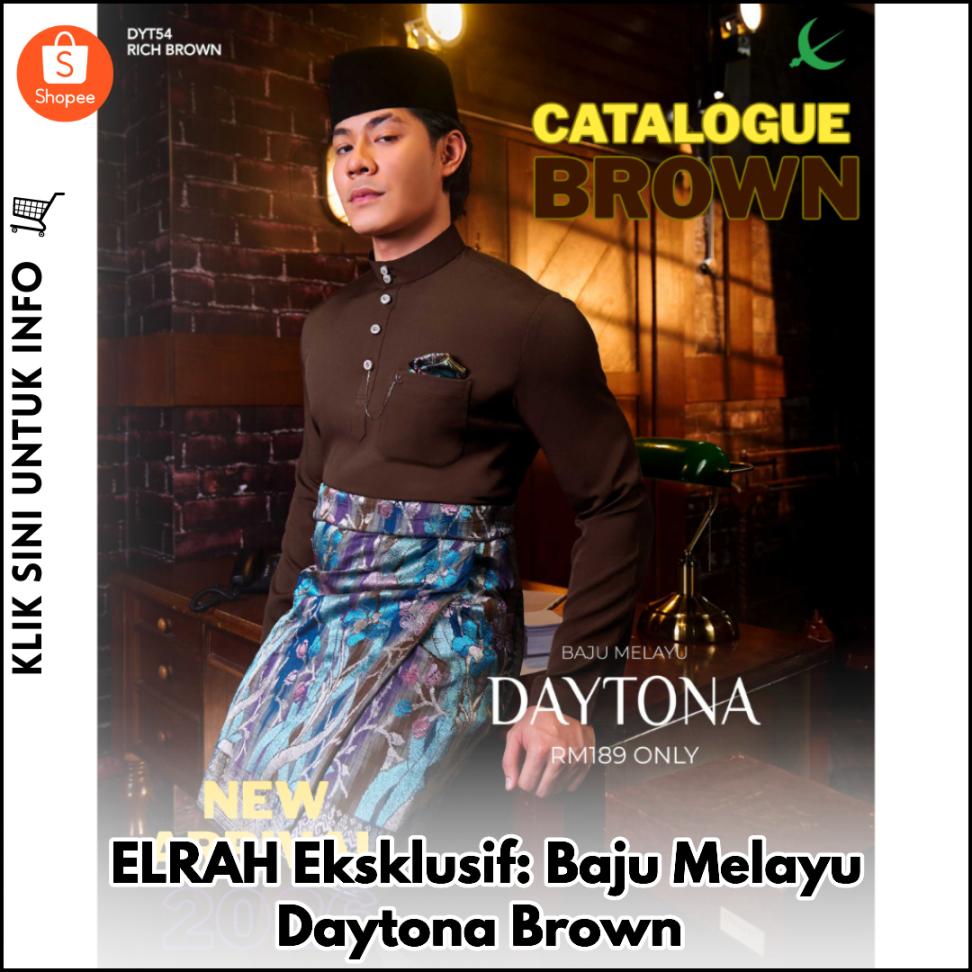 ELRAH Eksklusif: Baju Melayu Daytona Brown