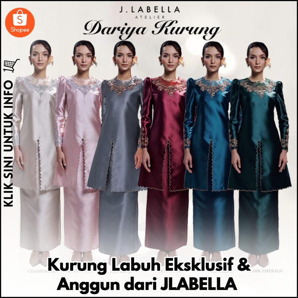 Kurung Labuh Eksklusif & Anggun dari JLABELLA