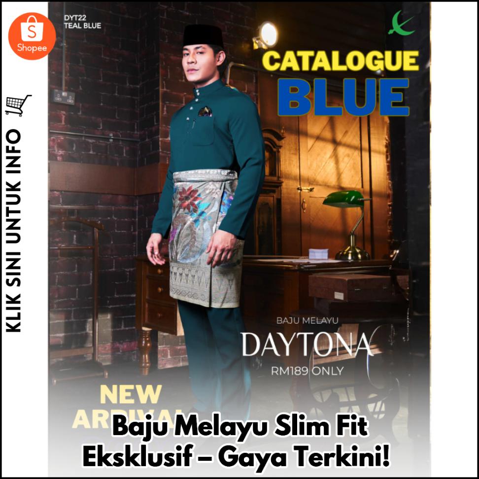 Baju Melayu Slim Fit Eksklusif – Gaya Terkini!