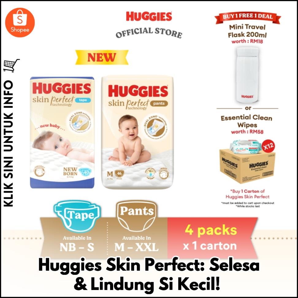 Huggies Skin Perfect: Selesa & Lindung Si Kecil!