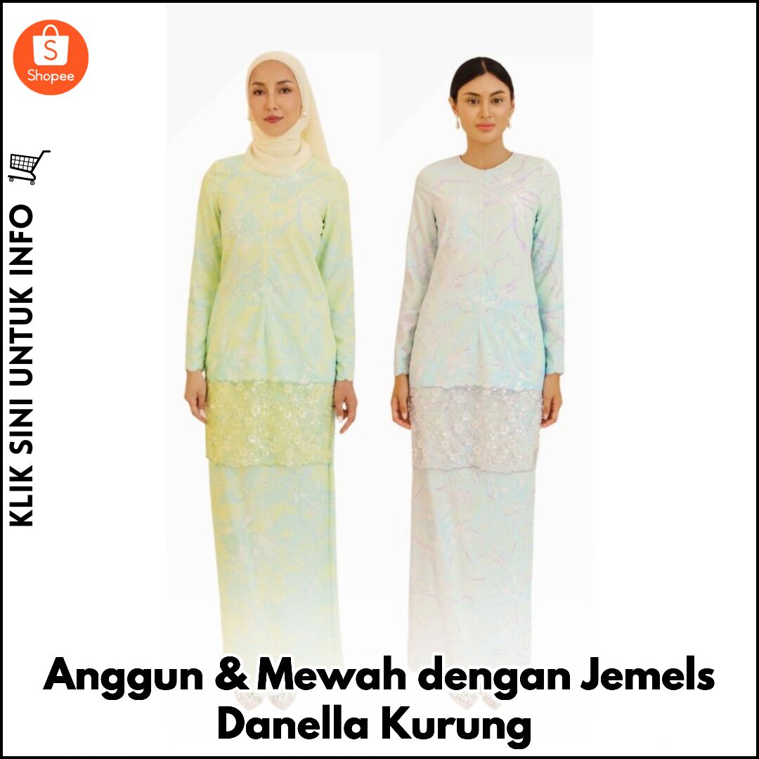 Anggun & Mewah dengan Jemels Danella Kurung