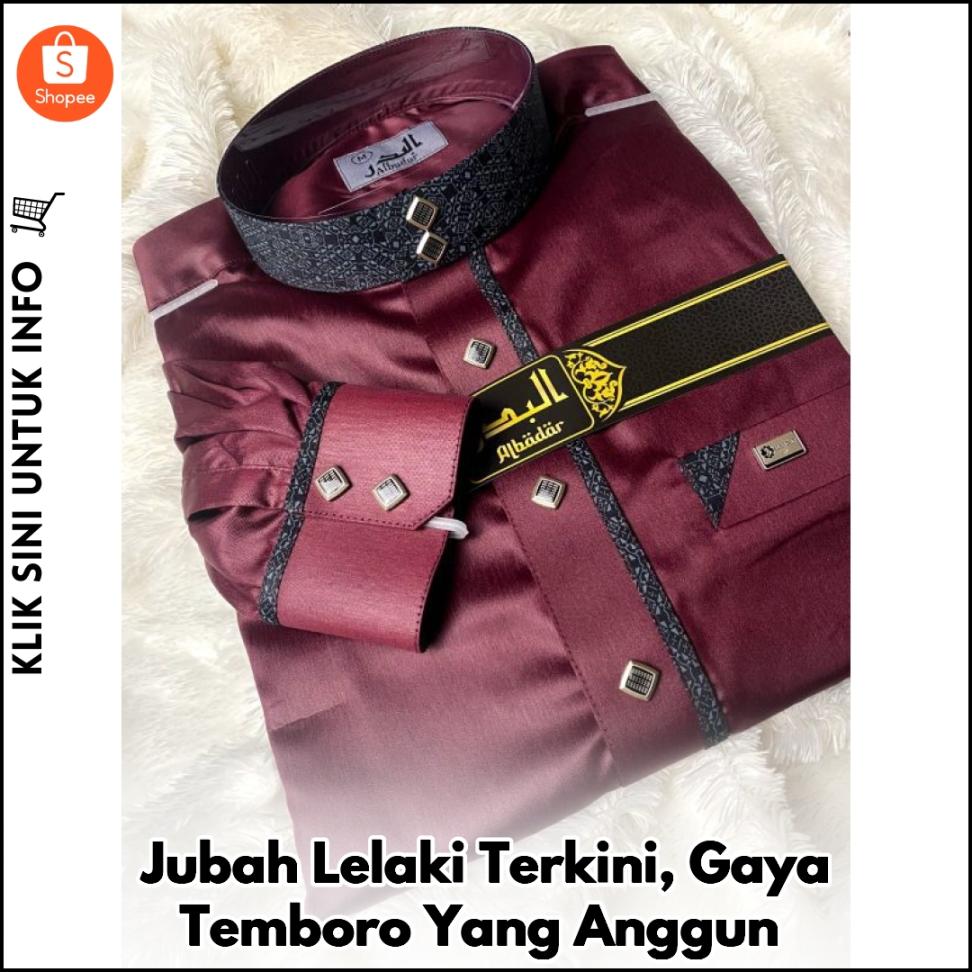Jubah Lelaki Terkini, Gaya Temboro Yang Anggun